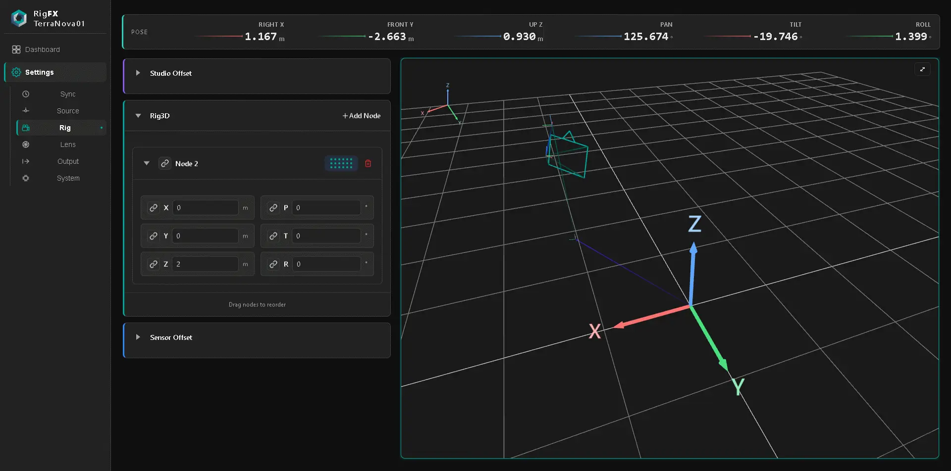 Camera Rig overview